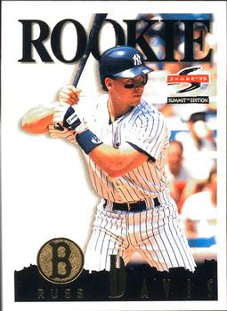 #162 Russ Davis - New York Yankees - 1995 Summit Baseball