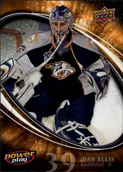 #162 Dan Ellis - Nashville Predators - 2008-09 Upper Deck Power Play Box Set Hockey