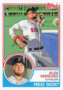 #162 Alex Verdugo - Boston Red Sox - 2021 Topps Archives Baseball