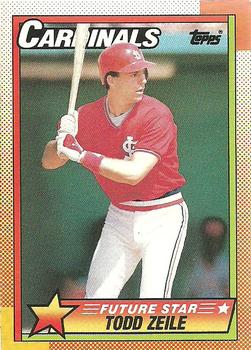 #162 Todd Zeile - St. Louis Cardinals - 1990 O-Pee-Chee Baseball