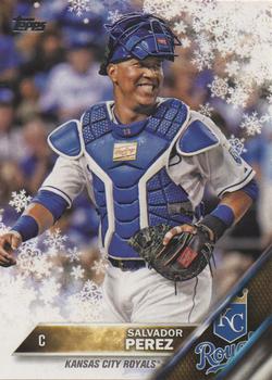 #HMW162 Salvador Perez - Kansas City Royals - 2016 Topps Holiday Baseball