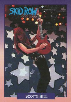 #162 Scotti Hill - 1991 Brockum Rock Cards