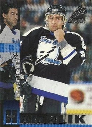#162 Roman Hamrlik - Tampa Bay Lightning - 1997-98 Pinnacle Inside Hockey