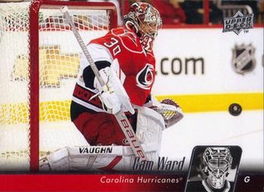 #162 Cam Ward - Carolina Hurricanes - 2010-11 Upper Deck Hockey