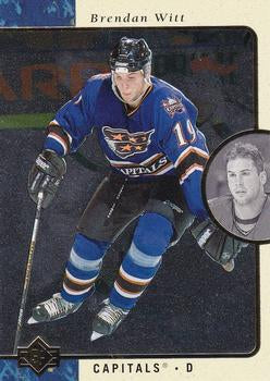 #162 Brendan Witt - Washington Capitals - 1995-96 SP Hockey
