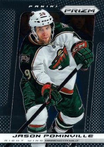 #162 Jason Pominville - Minnesota Wild - 2013-14 Panini Prizm Hockey