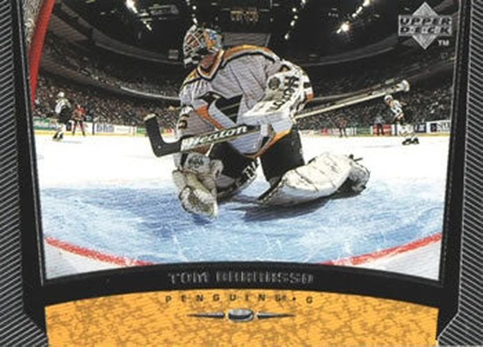 #162 Tom Barrasso - Pittsburgh Penguins - 1998-99 Upper Deck Hockey