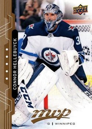 #162 Connor Hellebuyck - Winnipeg Jets - 2018-19 Upper Deck MVP Hockey