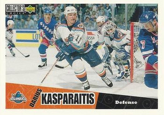 #162 Darius Kasparaitis - New York Islanders - 1996-97 Collector's Choice Hockey