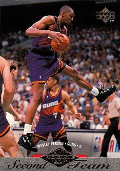 #162 Wesley Person - Phoenix Suns - 1995-96 Upper Deck Basketball