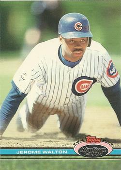 #162 Jerome Walton - Chicago Cubs - 1991 Stadium Club Baseball