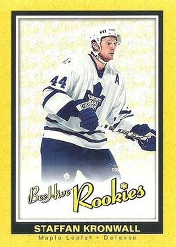 #162 Staffan Kronwall - Toronto Maple Leafs - 2005-06 Upper Deck Beehive Hockey