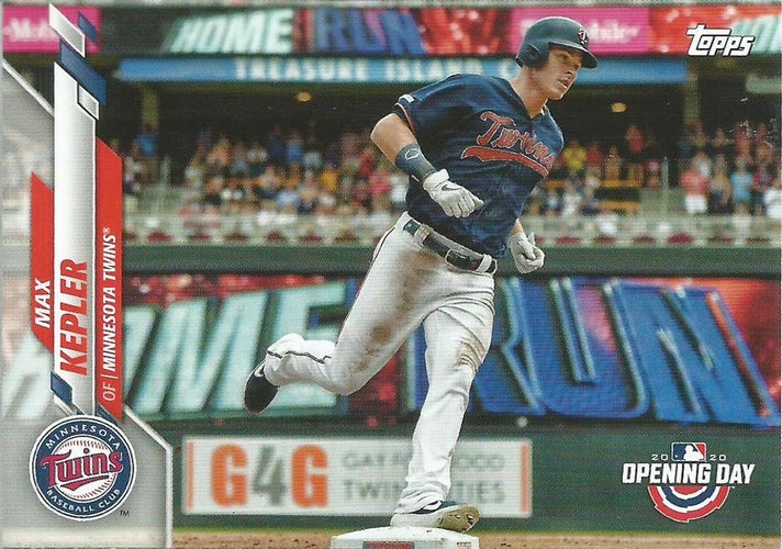 #162 Max Kepler - Minnesota Twins - 2020 Topps Opening Day Baseball