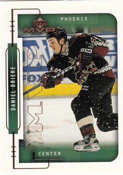 #162 Daniel Briere - Phoenix Coyotes - 1999-00 Upper Deck MVP Hockey