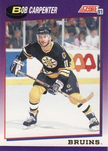 #162 Bob Carpenter - Boston Bruins - 1991-92 Score American Hockey