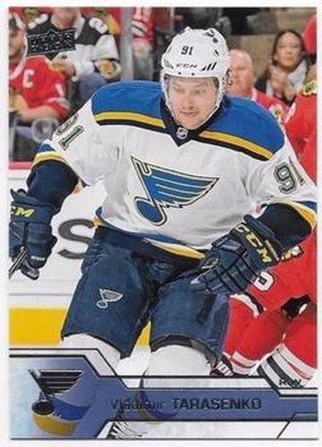 #162 Vladimir Tarasenko - St. Louis Blues - 2016-17 Upper Deck Hockey