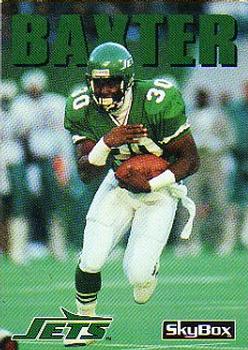 #162 Brad Baxter - New York Jets - 1992 SkyBox Impact Football