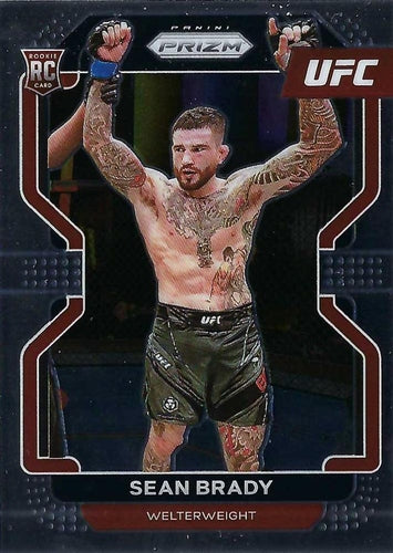 #162 Sean Brady - 2022 Panini Prizm UFC MMA