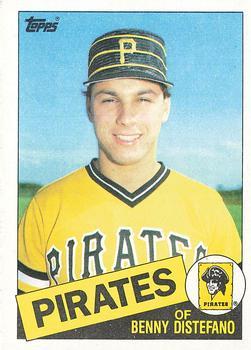 #162 Benny Distefano - Pittsburgh Pirates - 1985 Topps Baseball