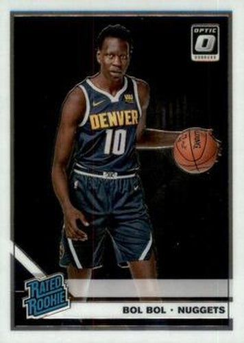 #162 Bol Bol - Denver Nuggets - 2019-20 Donruss Optic Basketball