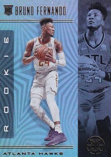 #162 Bruno Fernando - Atlanta Hawks - 2019-20 Panini Illusions Basketball