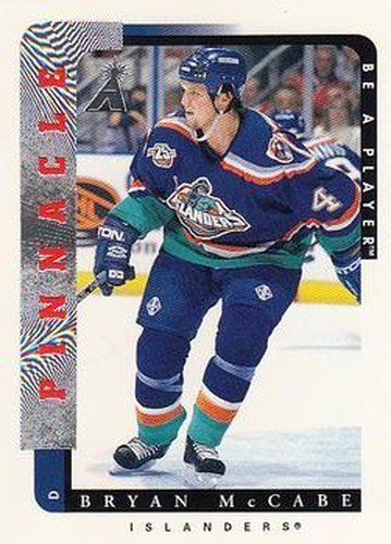 #162 Bryan McCabe - New York Islanders - 1996-97 Pinnacle Be a Player Hockey