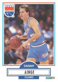 #162 Danny Ainge - Sacramento Kings - 1990-91 Fleer Basketball