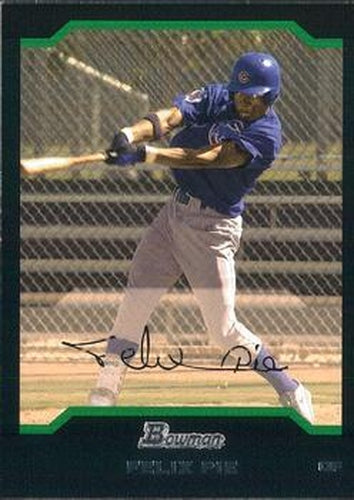 #162 Felix Pie - Chicago Cubs - 2004 Bowman Baseball