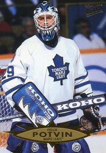 #162 Felix Potvin - Toronto Maple Leafs - 1995-96 Ultra Hockey