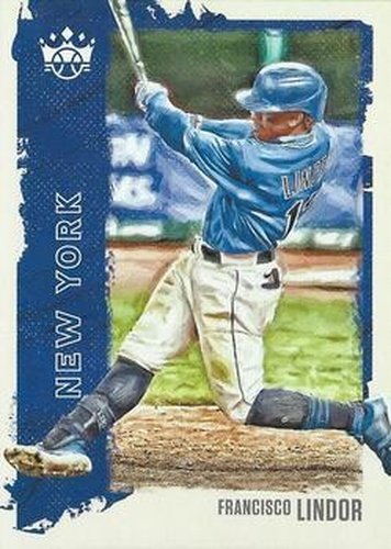 #162 Francisco Lindor - New York Mets - 2021 Panini Diamond Kings Baseball