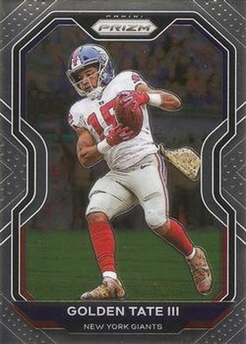 #162 Golden Tate III - New York Giants - 2020 Panini Prizm Football