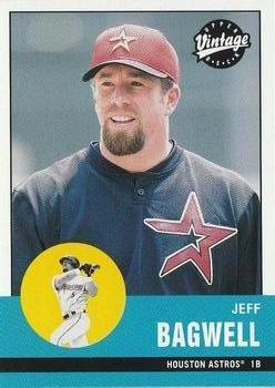 #162 Jeff Bagwell - Houston Astros - 2001 Upper Deck Vintage Baseball