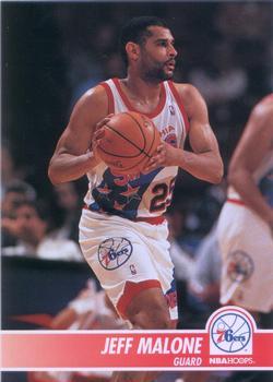 #162 Jeff Malone - Philadelphia 76ers - 1994-95 Hoops Basketball
