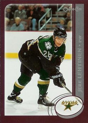 #162 Jere Lehtinen - Dallas Stars - 2002-03 O-Pee-Chee Hockey