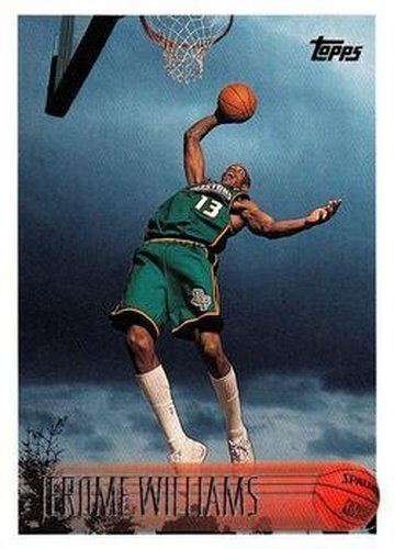 #162 Jerome Williams - Detroit Pistons - 1996-97 Topps Basketball
