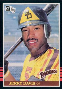 #162 Jerry Davis - San Diego Padres - 1985 Donruss Baseball