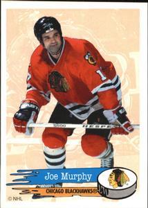 #162 Joe Murphy - Chicago Blackhawks - 1995-96 Panini Hockey Stickers