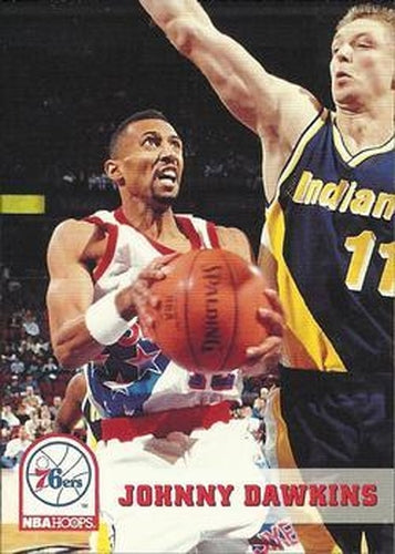 #162 Johnny Dawkins - Philadelphia 76ers - 1993-94 Hoops Basketball