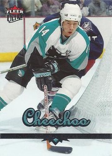 #162 Jonathan Cheechoo - San Jose Sharks - 2005-06 Ultra Hockey