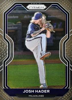 #162 Josh Hader - Milwaukee Brewers - 2021 Panini Prizm Baseball