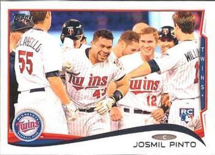 #162 Josmil Pinto - Minnesota Twins - 2014 Topps Baseball