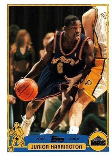 #162 Junior Harrington - Denver Nuggets - 2003-04 Topps Basketball