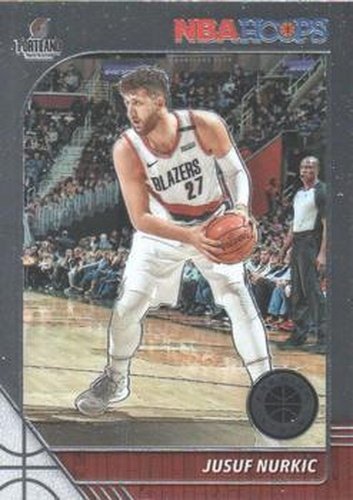 #162 Jusuf Nurkic - Portland Trail Blazers - 2019-20 Hoops Premium Stock Basketball
