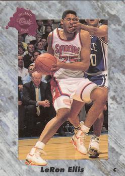 #162 Leron Ellis - Los Angeles Clippers - 1991 Classic Four Sport