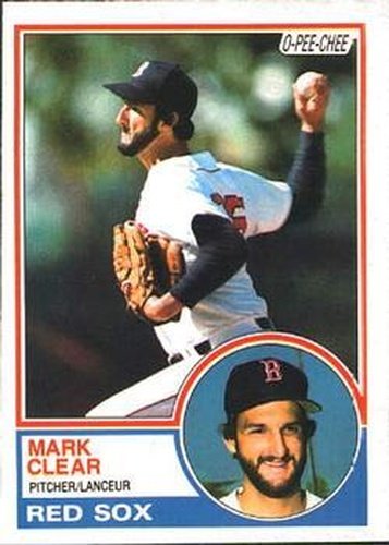 #162 Mark Clear - Boston Red Sox - 1983 O-Pee-Chee Baseball