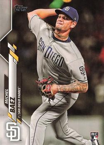 #162 Michel Baez - San Diego Padres - 2020 Topps Baseball