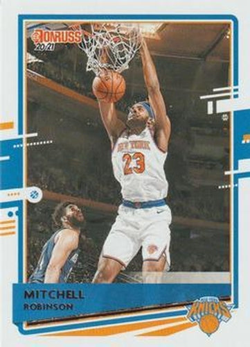 #162 Mitchell Robinson - New York Knicks - 2020-21 Donruss Basketball