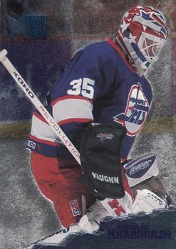 #162 Nikolai Khabibulin - Winnipeg Jets - 1995-96 Metal Hockey