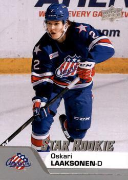 #162 Oskari Laaksonen - Rochester Americans - 2020-21 Upper Deck AHL Hockey
