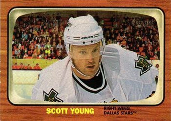 #162 Scott Young - St. Louis Blues - 2002-03 Topps Heritage Hockey